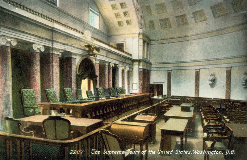 Supreme Court Of The United States, Washington, DC, USA (färgfoto) av American Photographer
