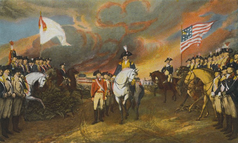 Cornwallis kapitulation, US Capitol (färgfoto) av American Photographer