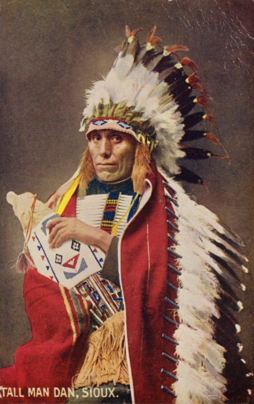 Tall Man Dan, Sioux (foto) av American Photographer