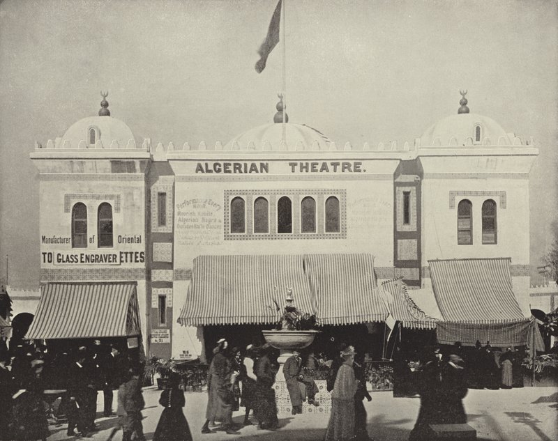 Den algeriska teatern av American Photographer