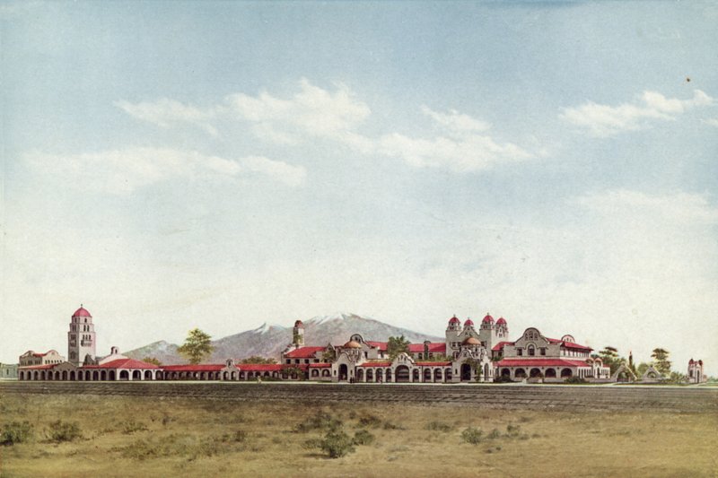 The Alvarado, Albuquerque, New Mexico (färgat foto) av American Photographer