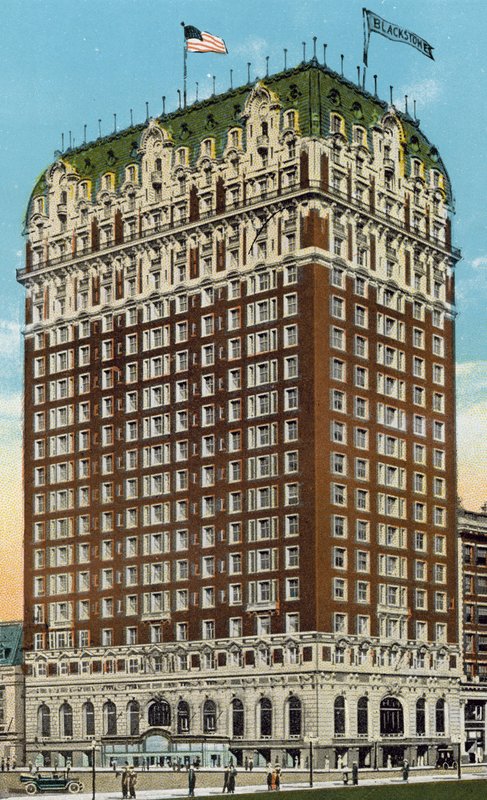 The Blackstone Hotel (färgad bild) av American Photographer