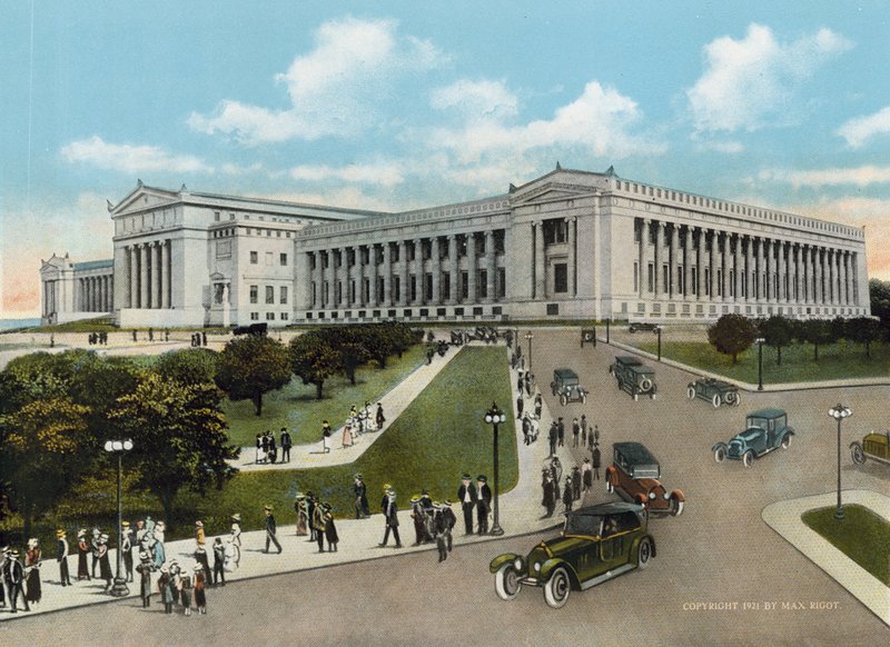 The Field Museum of Natural History (färgad bild) av American Photographer