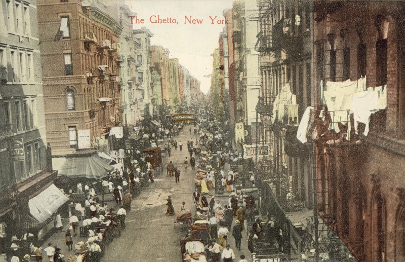 The Ghetto, New York (färgfoto) av American Photographer