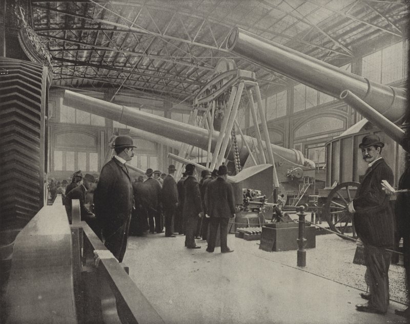 Krupp Gun-utställningen av American Photographer