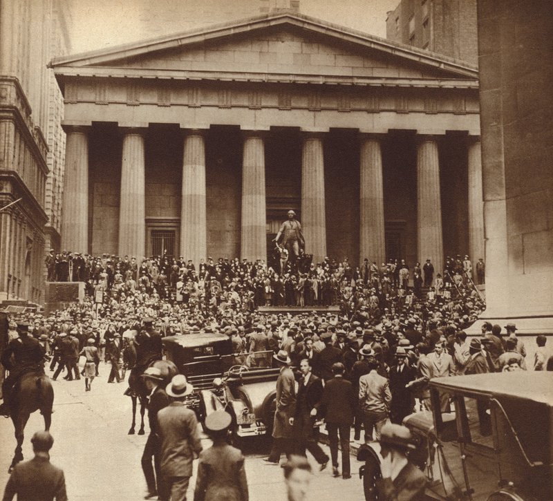 Kraschen på Wall Street av American Photographer
