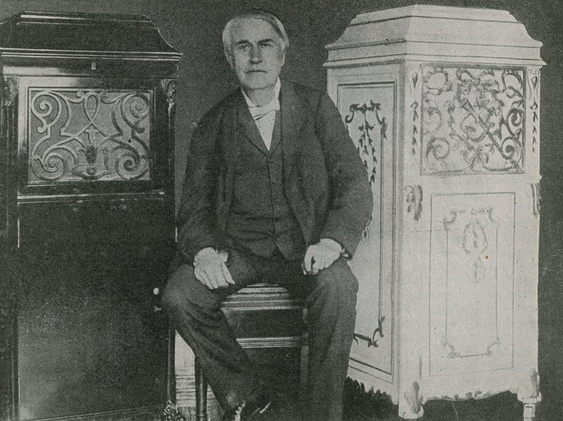 Thomas Edison, amerikansk uppfinnare av American Photographer