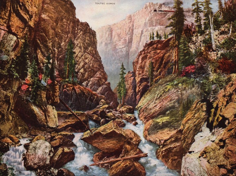 Toltec Gorge (färgfoto) av American Photographer
