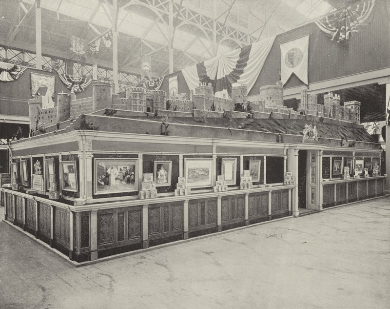 Windsor Castle reproduceras i Jackson Park av American Photographer