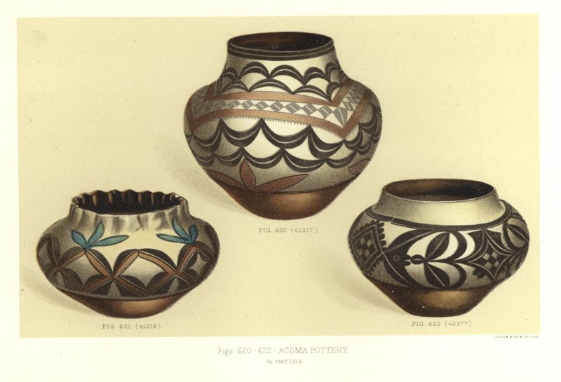 Acoma Keramik av American School