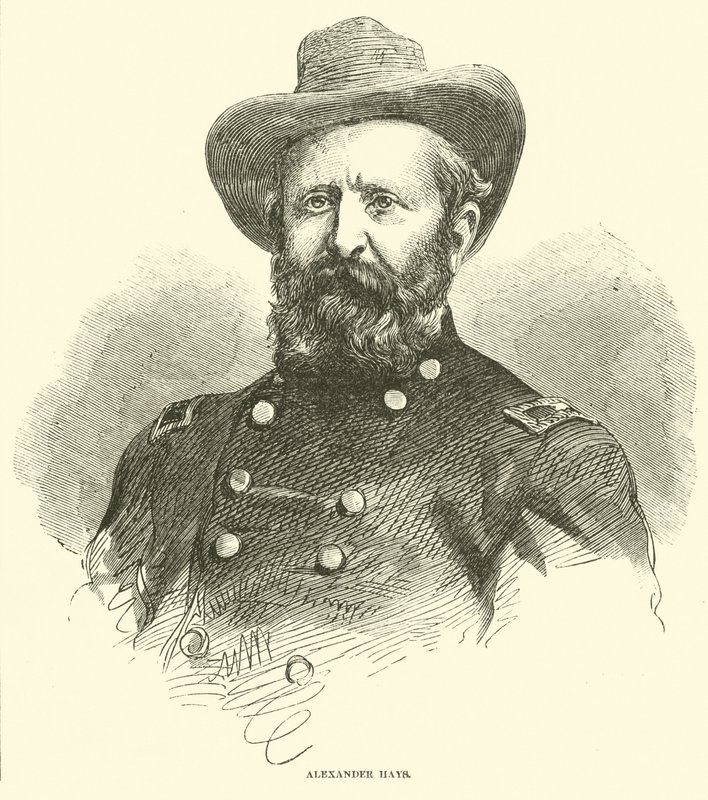 Alexander Hays, maj 1864 av American School