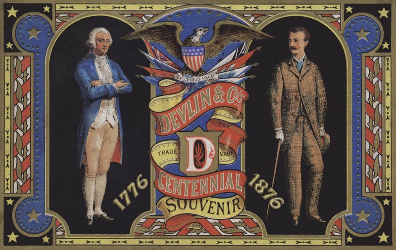 Amerikansk tvåhundraårsjubileum, 1776, 1876 av American School