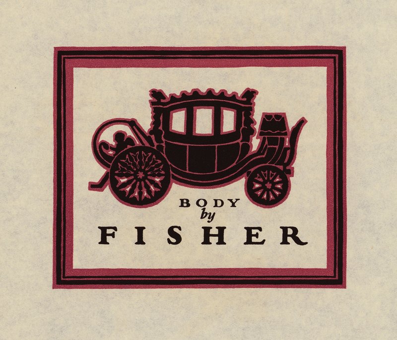 Amerikanska varumärken och enheter: Fisher Body Corporation, Detroit (litho) av American School