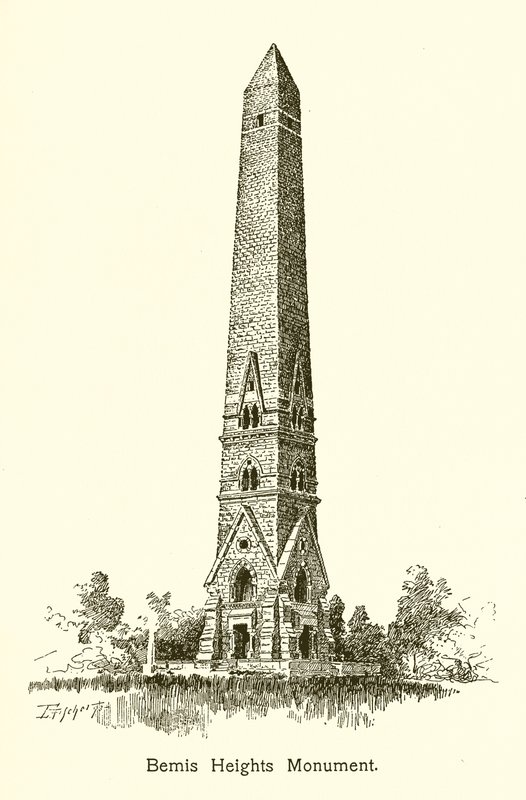 Bemis Heights monument av American School