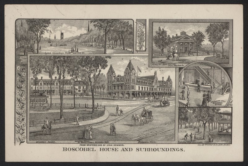 Boscobel House, med omnejd av American School