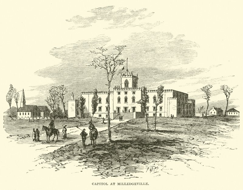 Capitol i Milledgeville, november 1864 av American School