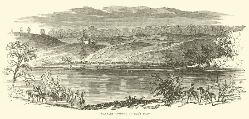 Kavalleriövergång vid Elys Ford, januari-april 1863 av American School