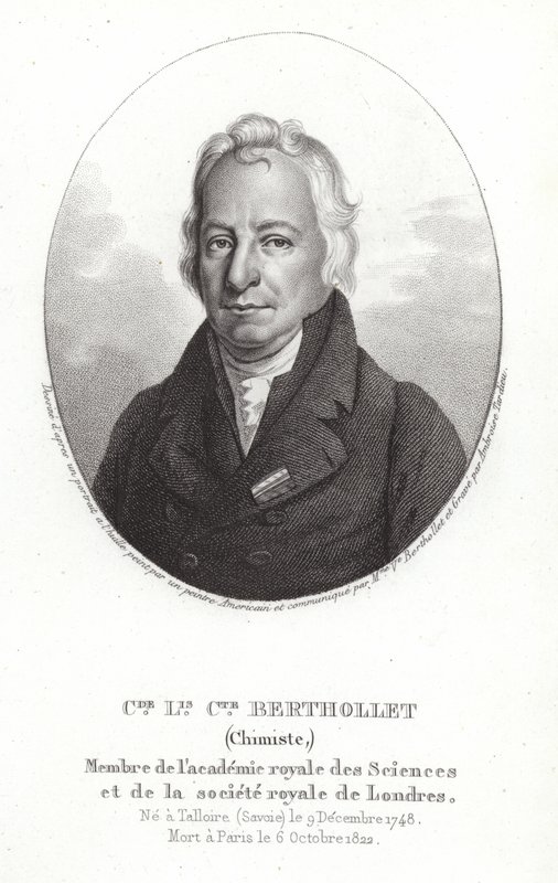 Claude Louis Berthollet av American School