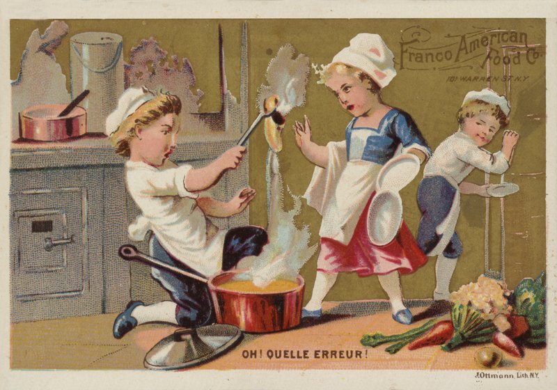Kockar bortskämd middag i köket! av American School