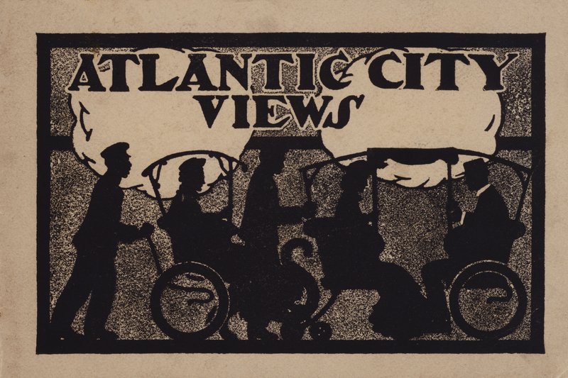 Omslagsillustration för Atlantic City Views av American School