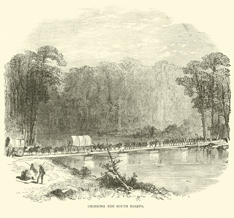 Korsar södra Edisto, januari 1865 av American School