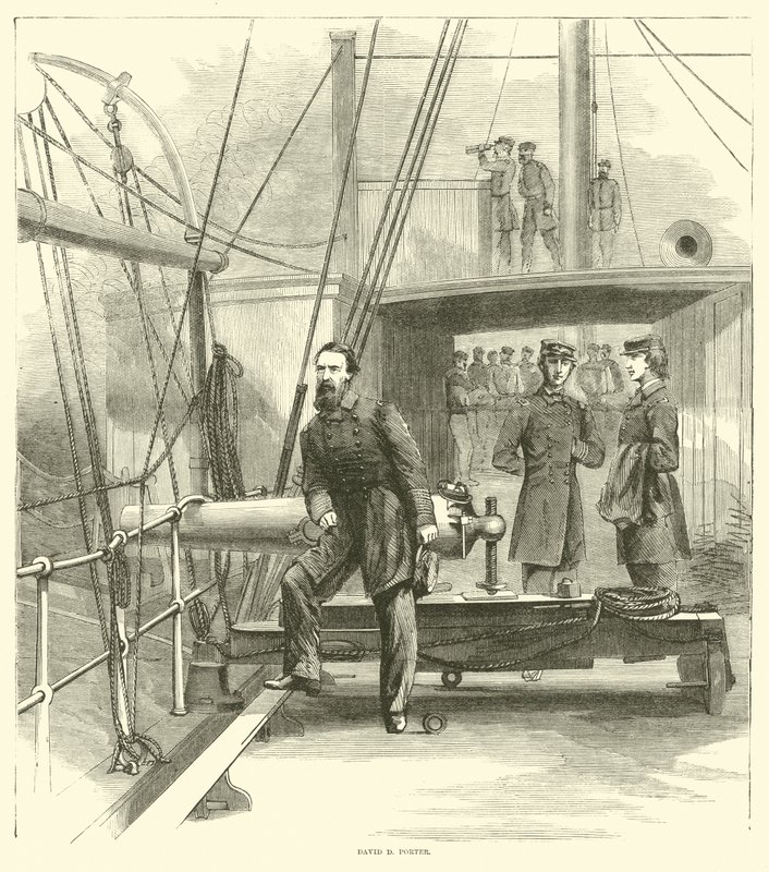 David D Porter, januari 1865 av American School