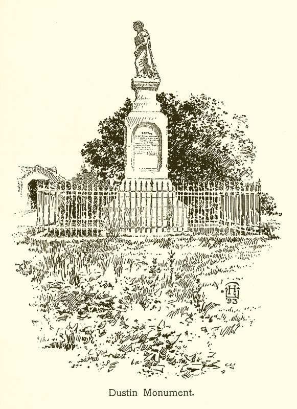 Dustin Monument, New Hampshire av American School