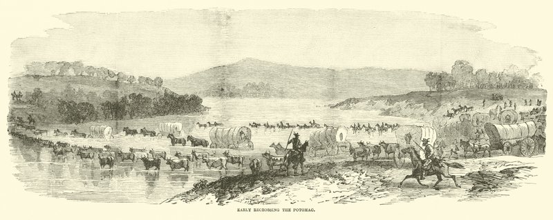 Tidig återgång av Potomac, juli 1864 av American School