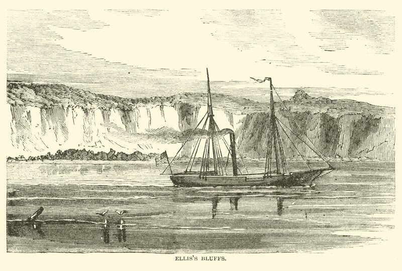 Elliss Bluffs, maj 1862 av American School