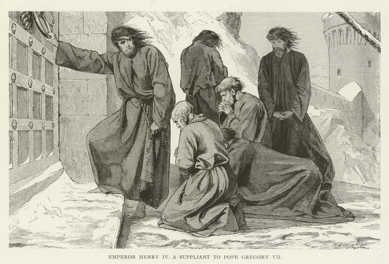 Kejsar Henrik IV, en söner till påven Gregorius VII av American School