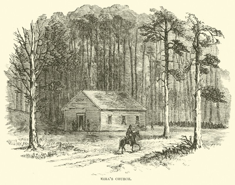 Ezras kyrka, augusti 1864 av American School