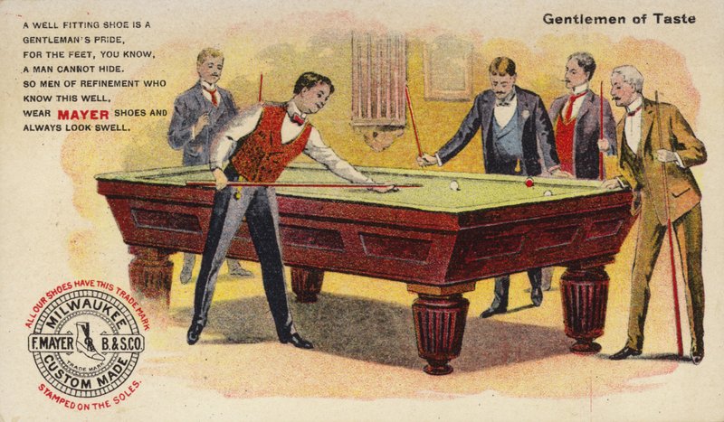 Gentlemen of Taste, spela biljard av American School