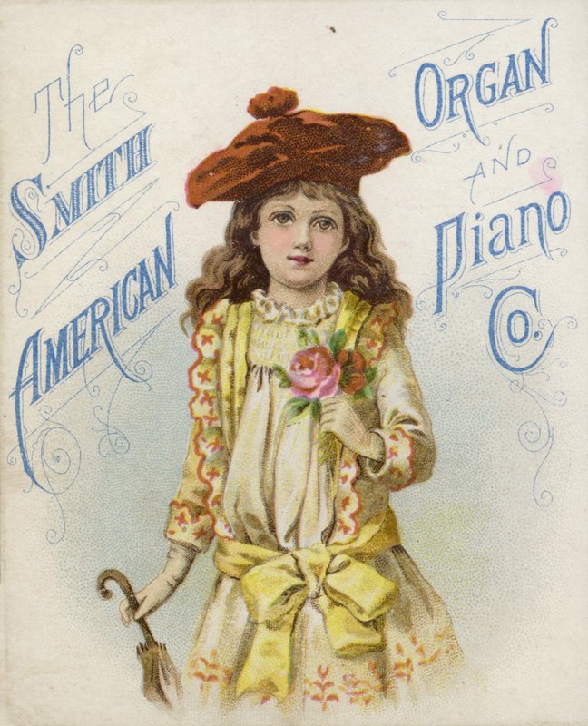 Flicka i Tam OShanter som håller Rose av American School