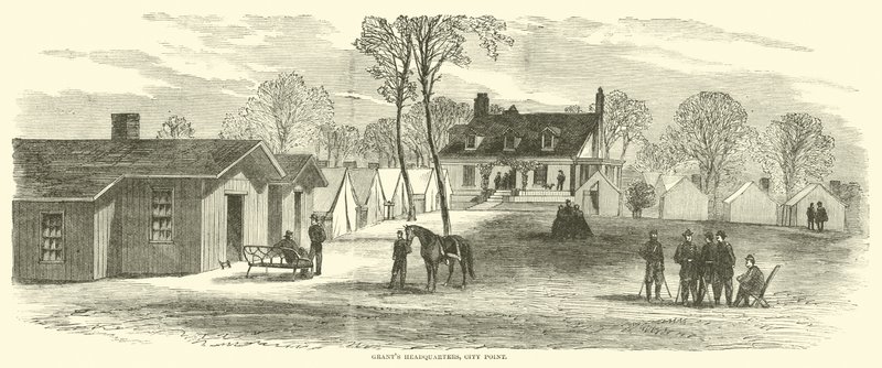 Grants huvudkontor, City Point, januari 1865 av American School