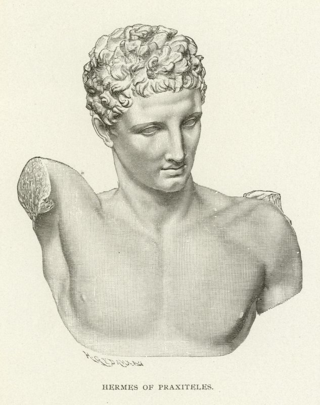 Hermes av Praxiteles av American School