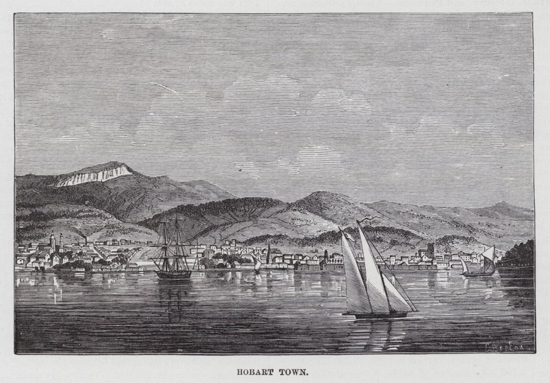 Hobart Town (gravyr) av American School