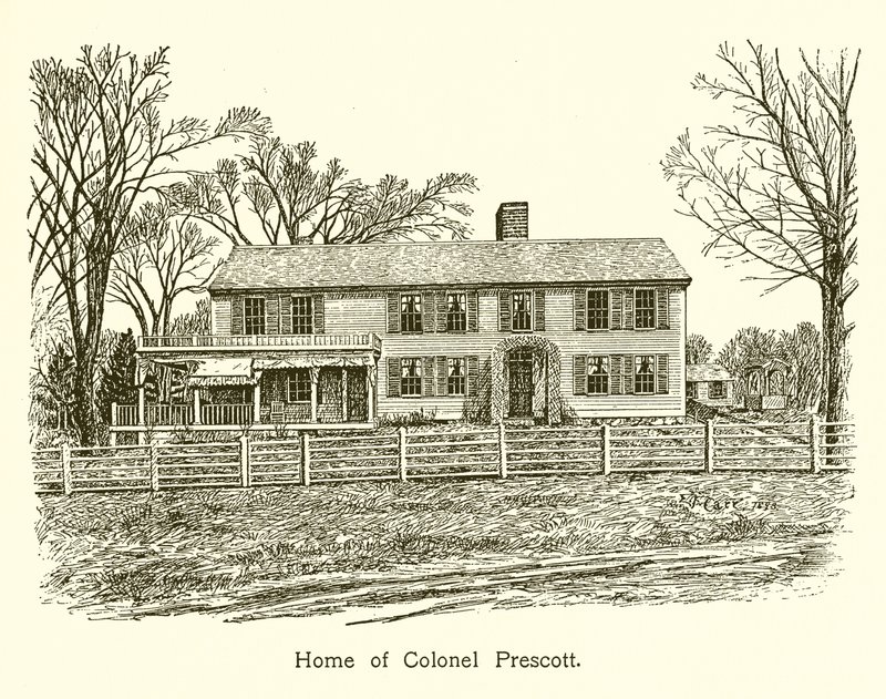 Hem för överste Prescott, Bunker Hill av American School