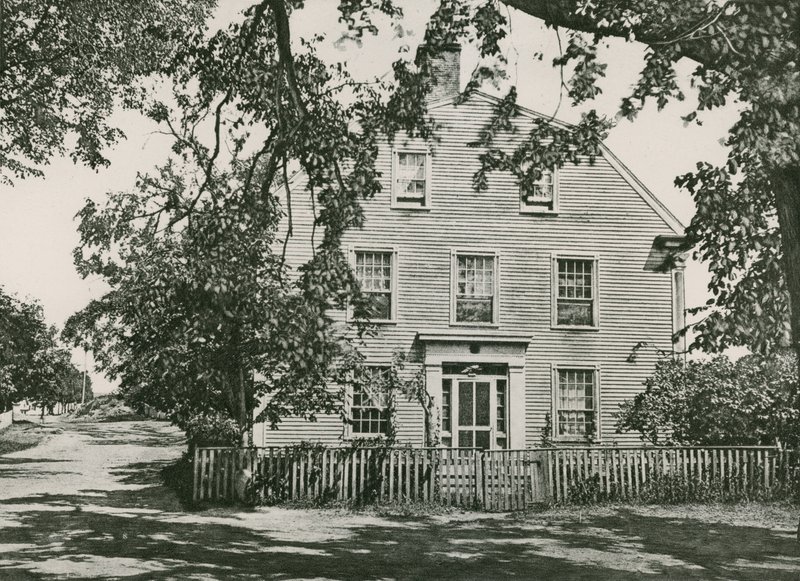 Hem för Sir William Pepperell, Maine (fotogravyr) av American School