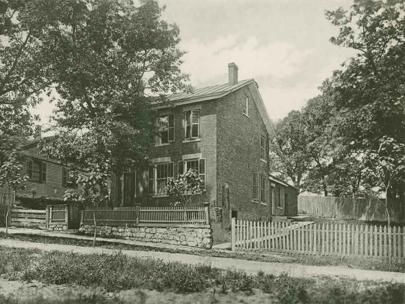 Hem för Ulysses S Grant 1861 (fotogravyr) av American School