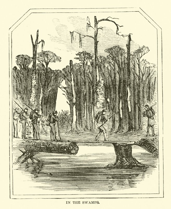 I träsken, mars 1863 av American School