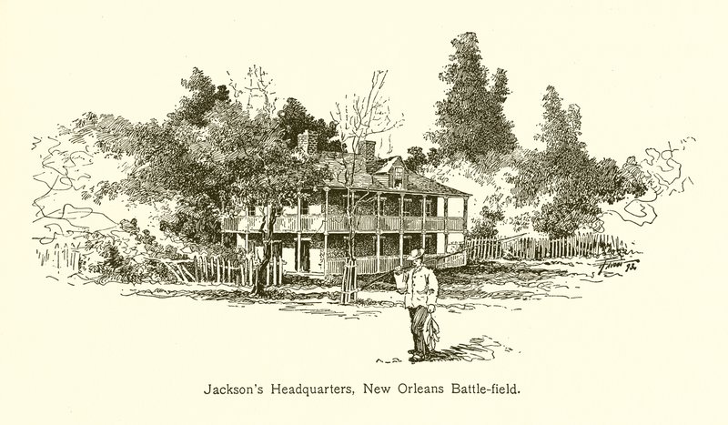 Jacksons högkvarter, New Orleans slagfält av American School