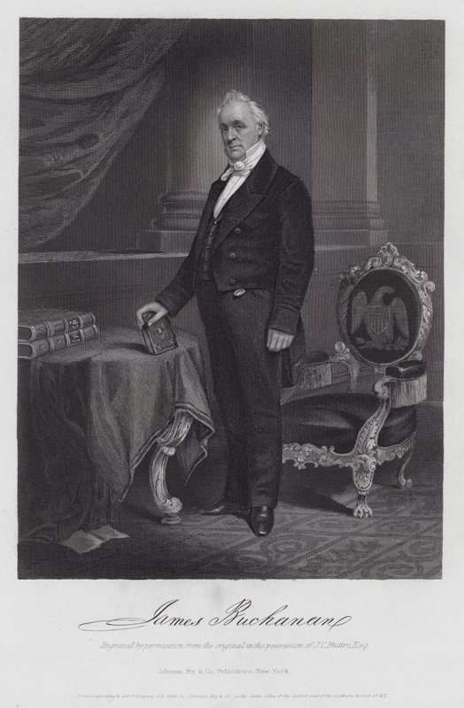 James Buchanan (gravyr) av American School