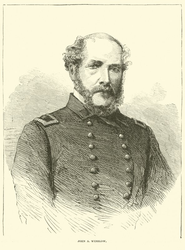 John A Winslow, januari 1863 av American School