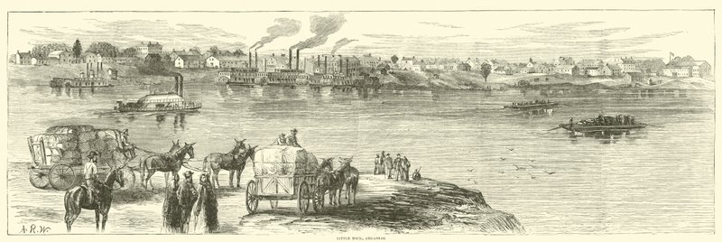 Little Rock, Arkansas, augusti 1863 av American School