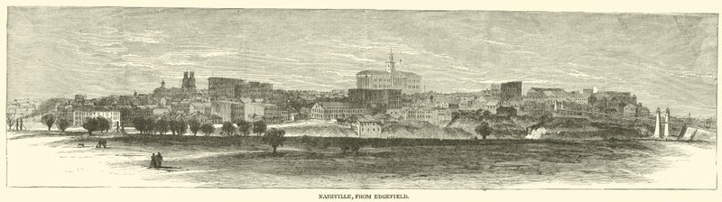 Nashville, från Edgefield, december 1864 av American School