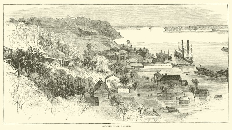 Natchez under kullen, maj 1862 av American School