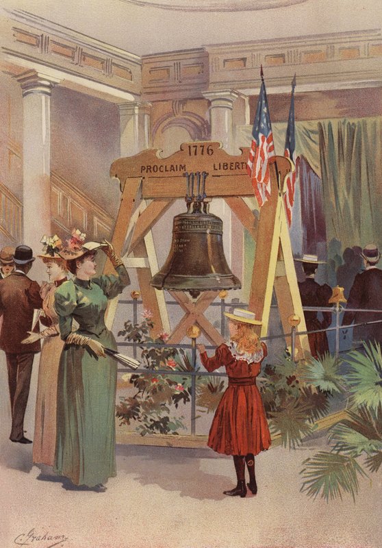 Gamla Liberty Bell av American School