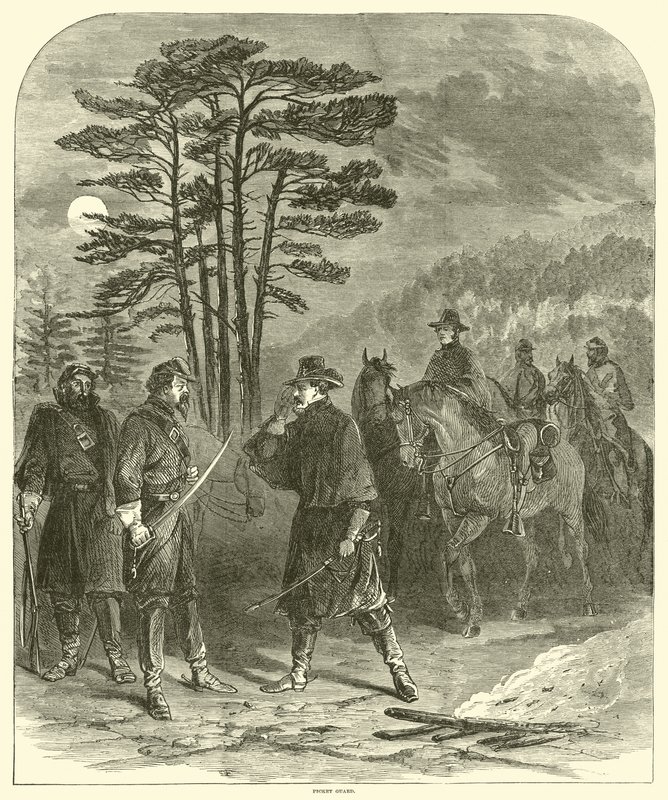 Piketgarde, januari-april 1863 av American School