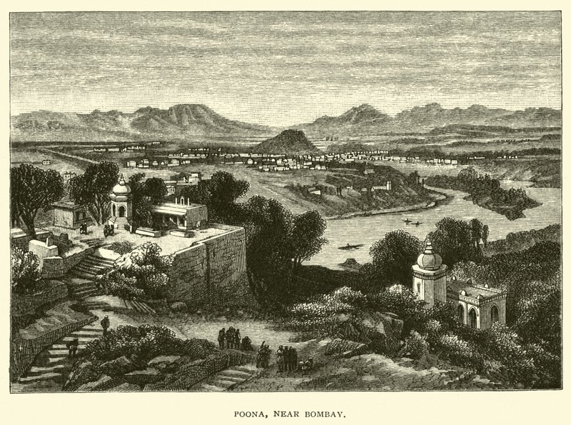 Poona, nära Bombay av American School
