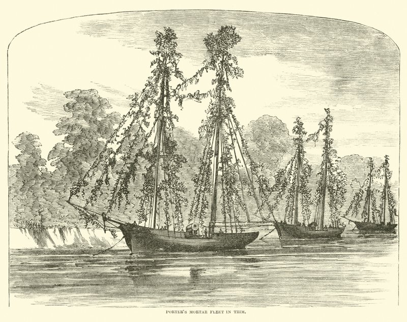 Porters murbruksflotta i Trim, juni 1862 av American School